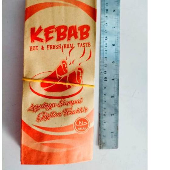 

10.10 sale Bungkus Kebab coklat mini isi 50 pcs