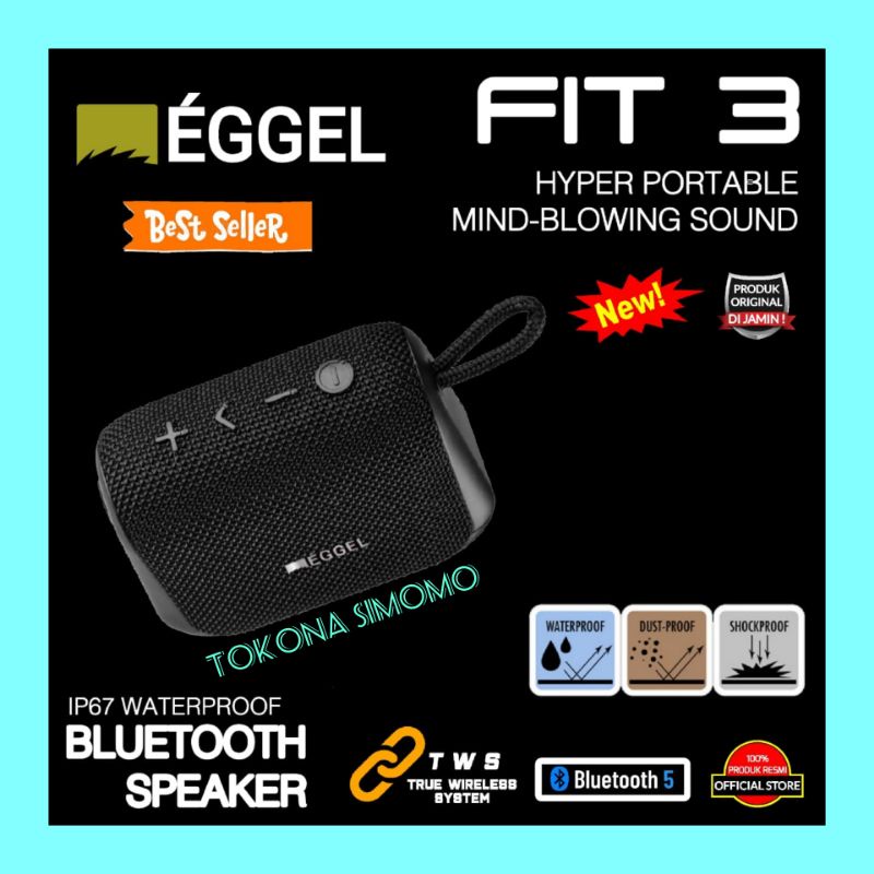 EGGEL FIT 3 Waterproof Bluetooth Speaker