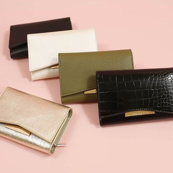 CNK CK103 FRONT FLAP WALLET ORI PREMIUM IMPORT | DOMPET | WALLET | WANITA
