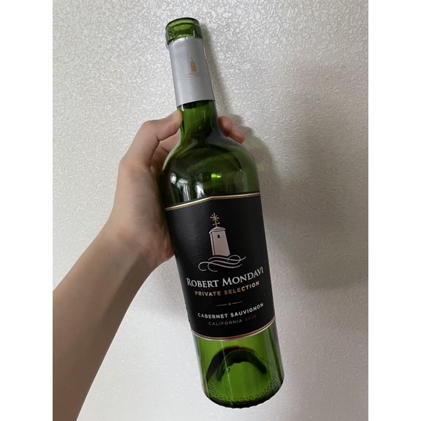 

botol wine kosong bekas limited edition robert mondavi