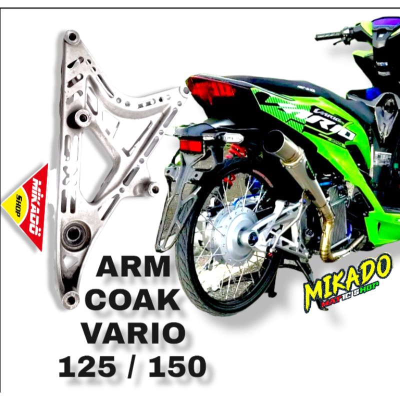 SWING ARM VARIO 125 150 OLD NEW COAK RAPI CLICK VIETNAM MALAYSIA RACING BUBUT TROMOL MANGKOK KAMPAS 