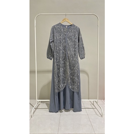 Gamis Brokat Kombinasi Dress