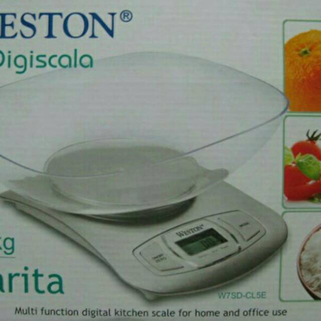 Timbangan kue digital weston