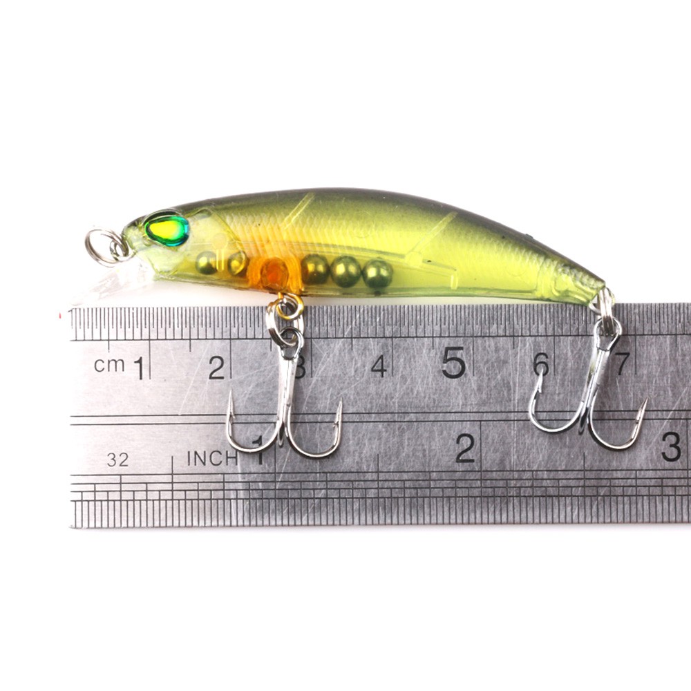 (Flash Sale)HENGJIA 5Pcs 7cm/4.3g Classical Minnow Umpan Pancing Swimbait Fishing Lure Sinking Bass Ikan Kail