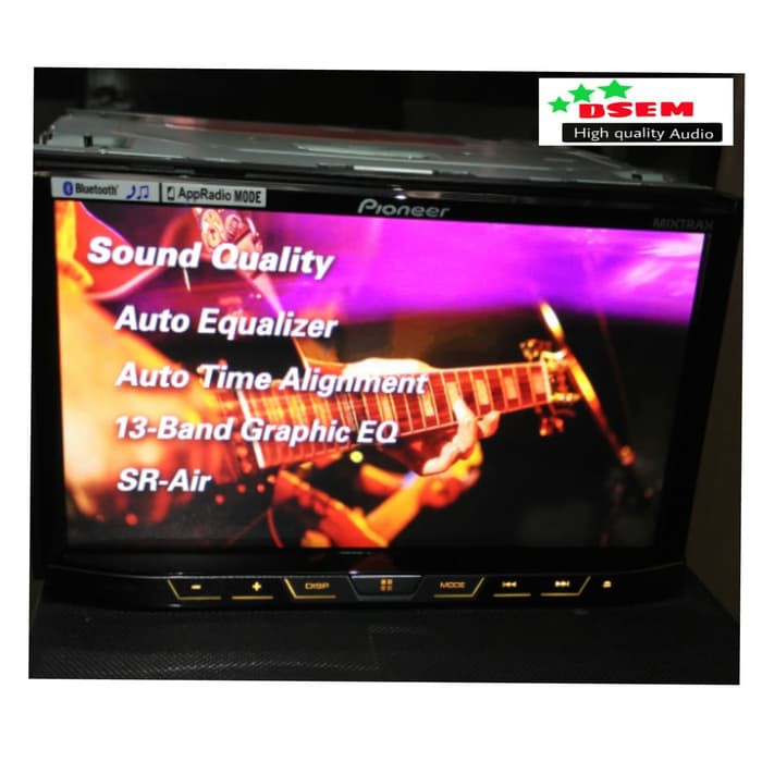 Terbaru Pioneer AVH-X595BT/Head Unit Double Din Tape Mobil AVH 595 BT