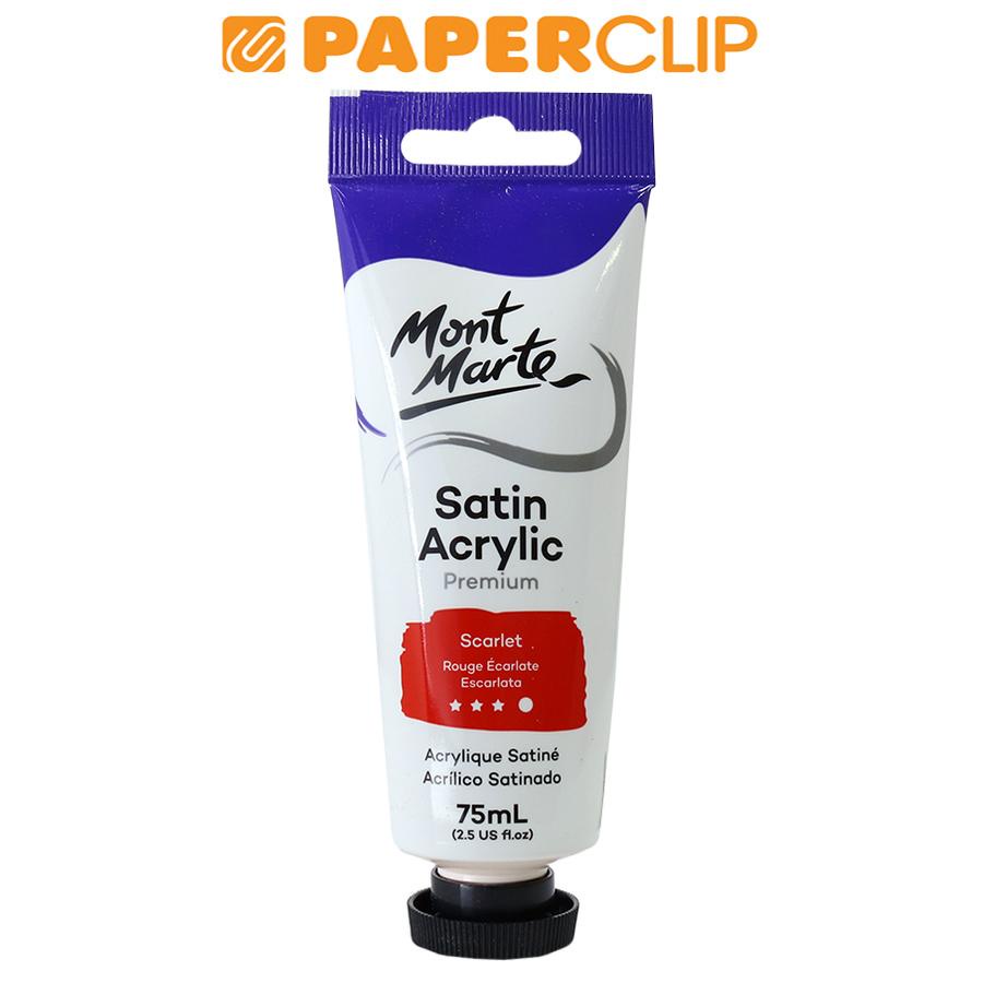 

ACRYLIC SATIN MONT MARTE PMSA7509 SCARLET