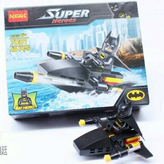 Lego super heroes decool 7001 batman