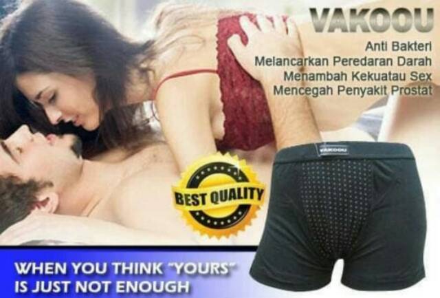 AMERICAN VAKOOU MAGNETIC BOXER CELANA DALAM PRIA UNTUK KESEHATAN ORIGINAL