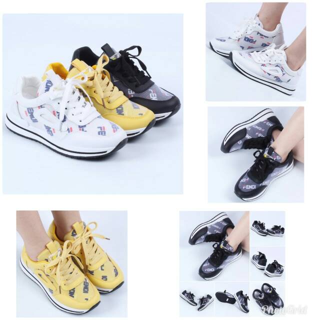 FENDI Bimbiba Sneakers SD807... Sneakers wanita