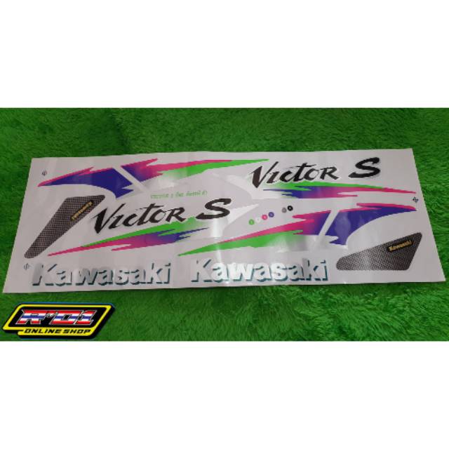 Striping victor S 1996 stiker ninja ss victor original thailand