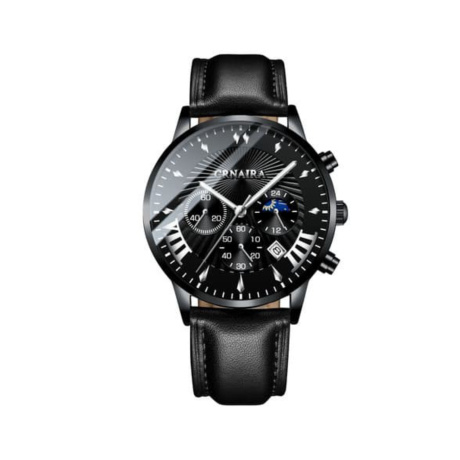 Promo Crnaira jam tangan pria modern murah berkualitas Jm28 Berkualitas