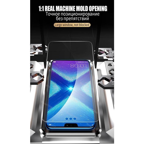 9D Protective Glass on For Huawei Honor 8X 8A 8C 8S 9A 9C 9S 9X Tempered Screen Protector Honor 10i 20i 20S Play Glass Film Case