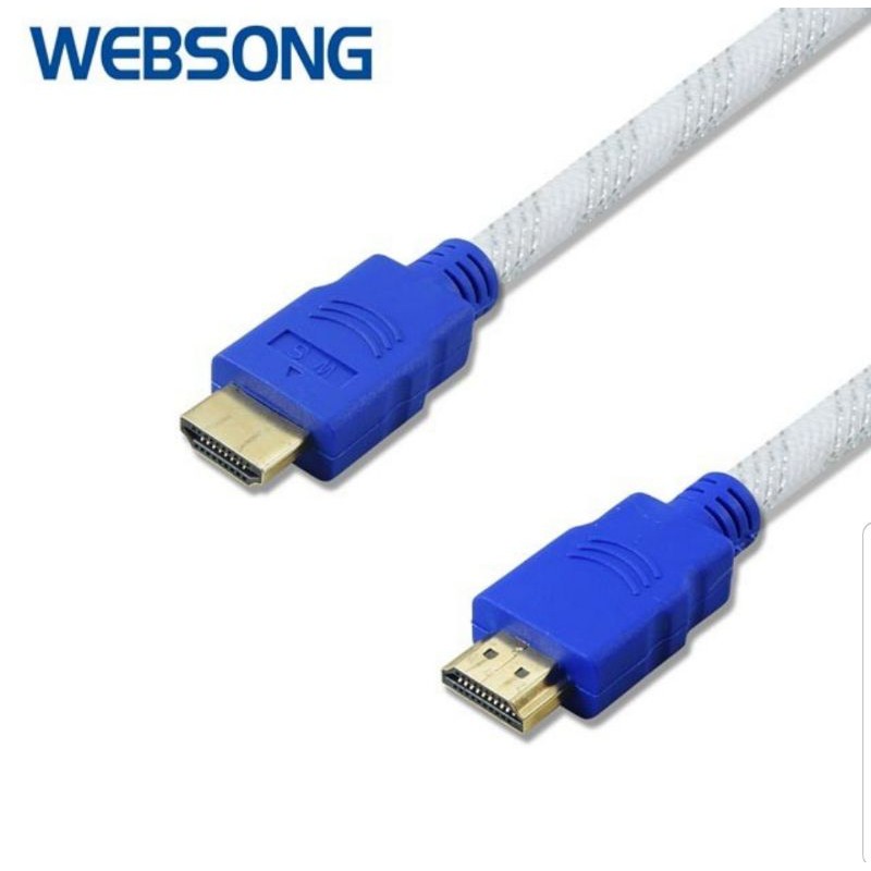 Kabel HDTV Male to Male 50CM 1.5M 3M 5M 10M Full HD V1.4 WEBSONG