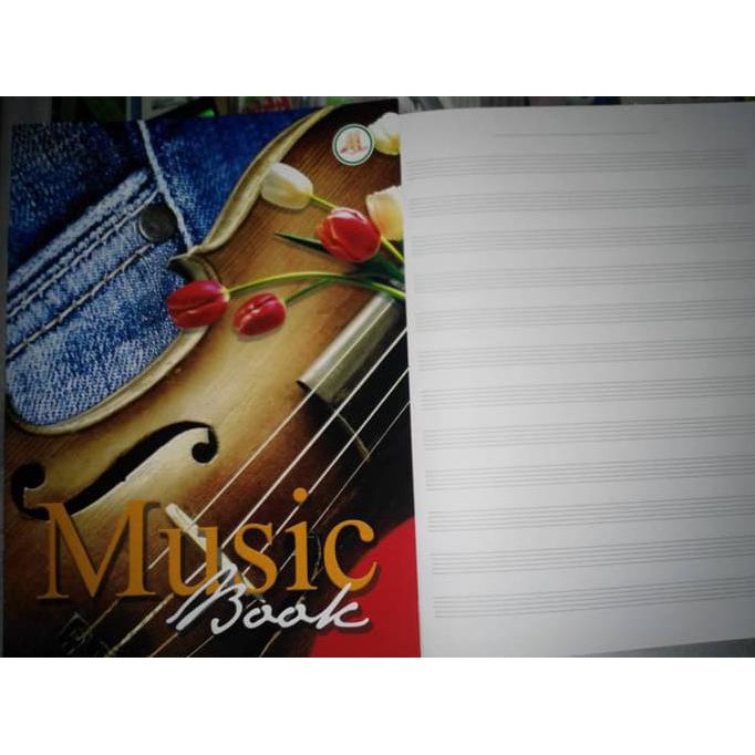 

BARU Buku Tulis Not Balok/Music book