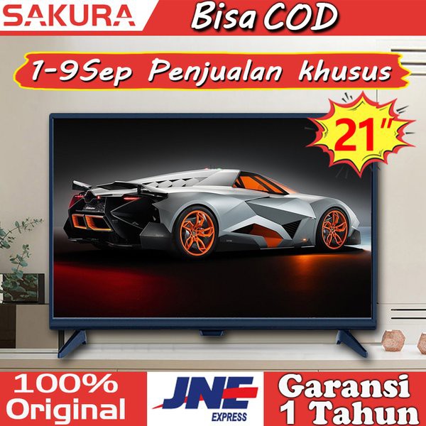Spesial Sakura TV LED 21 inch tv murah HD Televisi Model TCLG-S21H Berkualitas