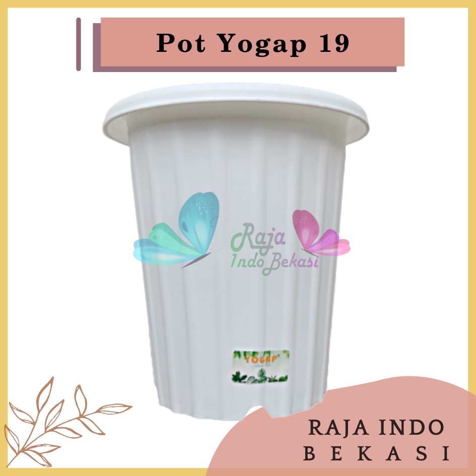 Pot Yogap 19 Putih Pot Yogap Yoga 18 19 25 Putih Tinggi Tebal Murah