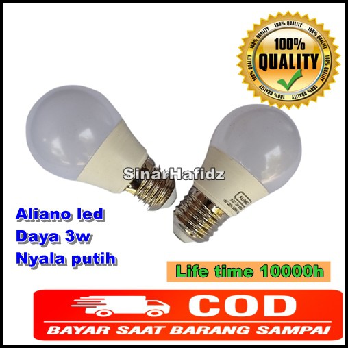 Lampu led aliano 3w super terang