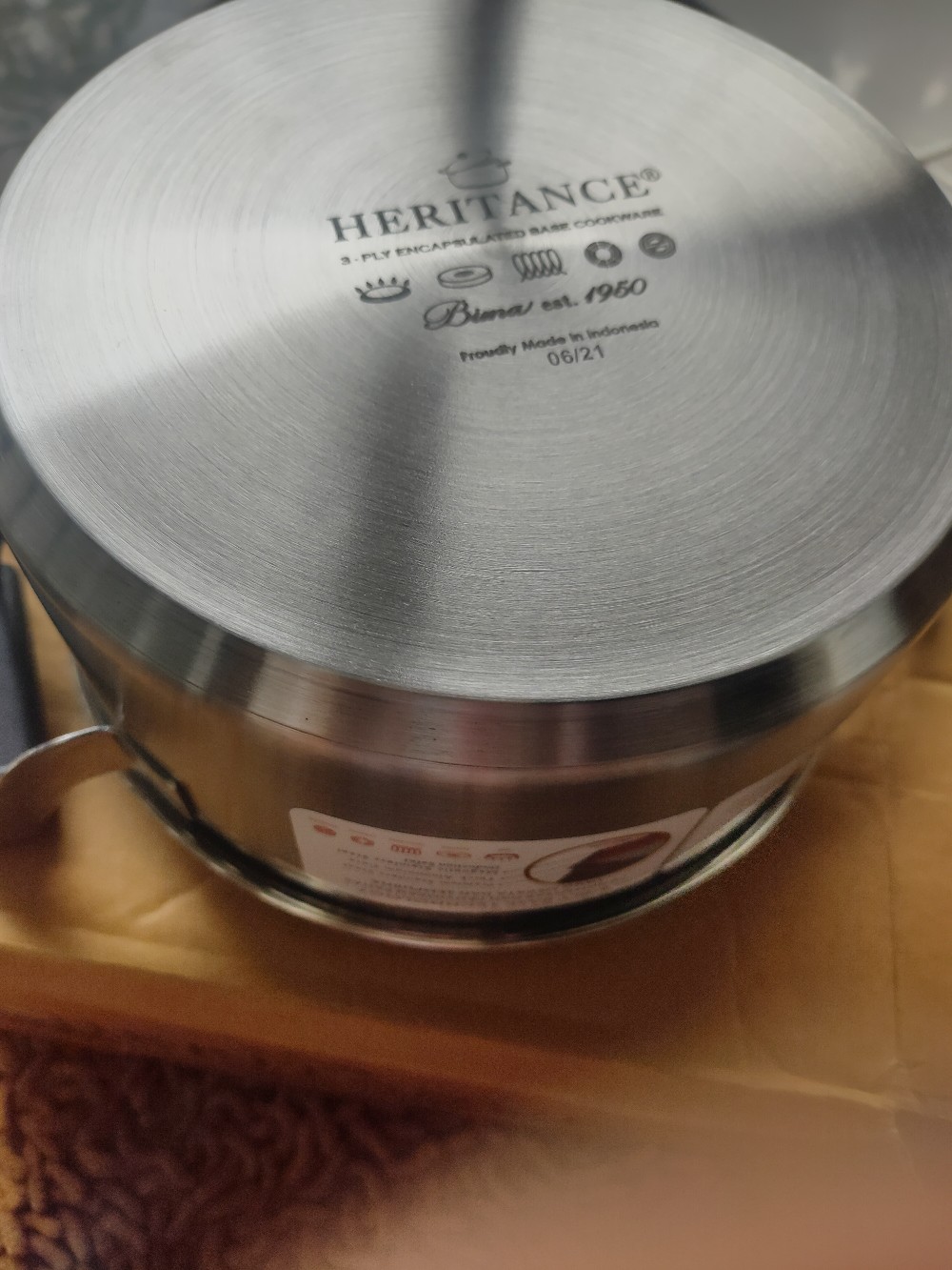 Bima Panci 20 Cm Heritance Classic / Saucepot Stainless