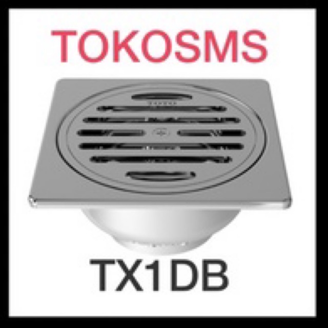 Floor drain toto TX1DB ORIGINAL ( model terbaru dari tx1bn ) TOTO TX 1 DB