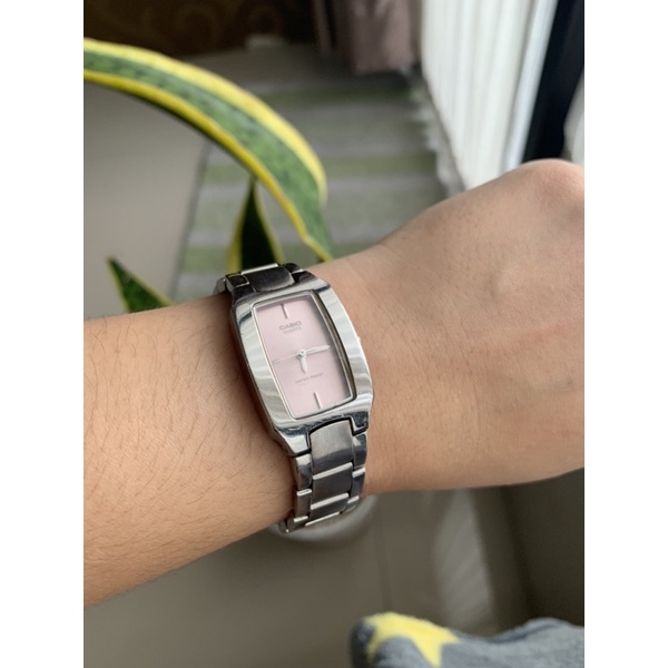 CASIO PINK LTP 1165 Jam Tangan Preloved / Bekas