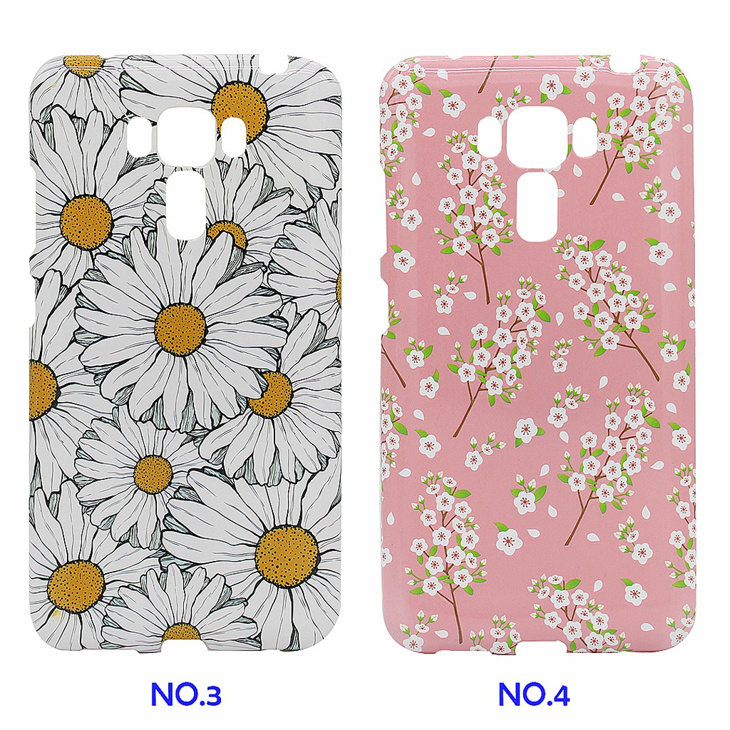 Soft Case Fancy ASUS Zenfone 3 Laser 5,5 ZC551KL Aru Original Motif Bunga