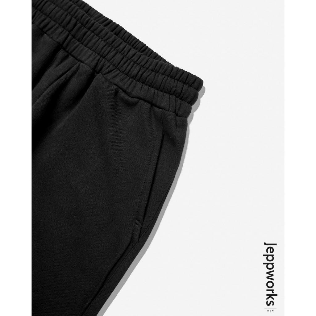 Jeppworks Relax Pants Celana Panjang Fleece Black