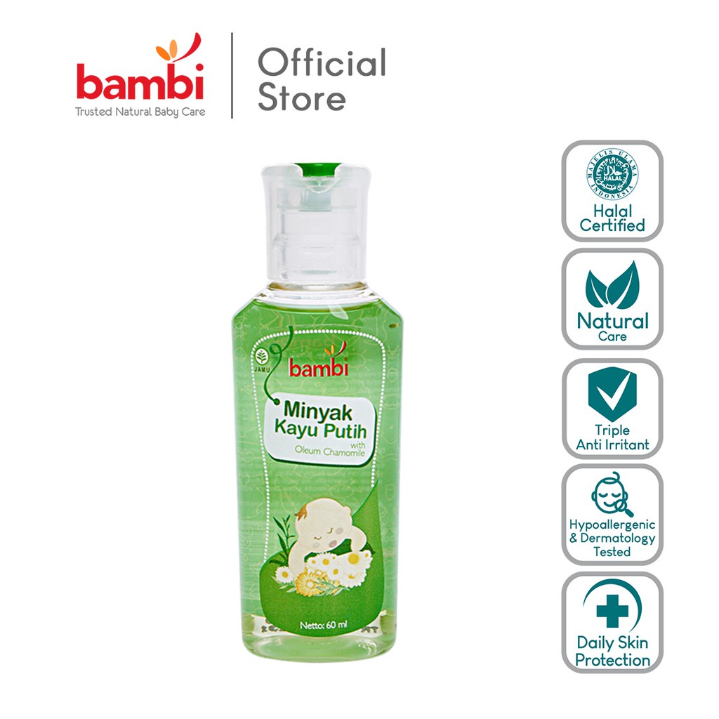 Bambi  Baby Minyak Kayu Putih  60ml