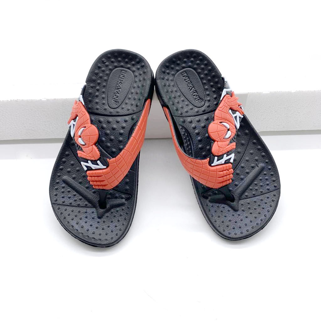 SANDAL ANAK LAKI LAKI TERBARU KEKINIAN KEREN model spiderman tidak licin ringan nyaman berkualitas