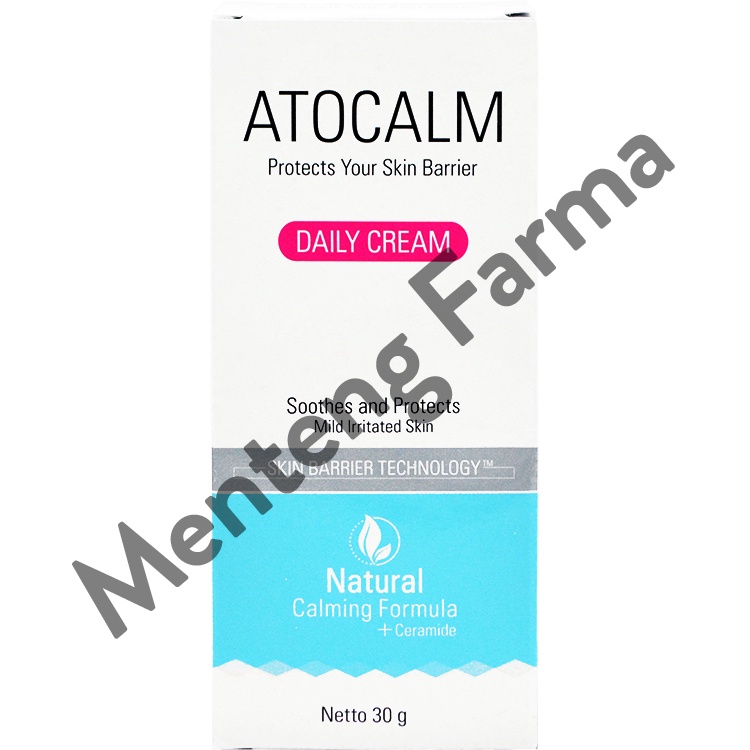 Atocalm Daily Cream 30 Gr - Krim Pelembab Kulit Kering