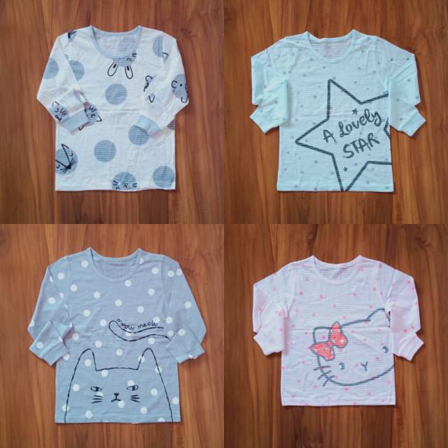 OBRAL 90(2th) - 130(8th) kaos anak unifriend kaos anak lengan panjang kaos anak murah