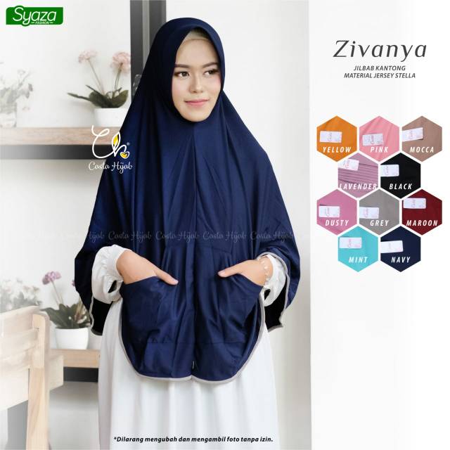 READY JILBAB NEW ZIVANYA/SOLO GROSIR MURAH