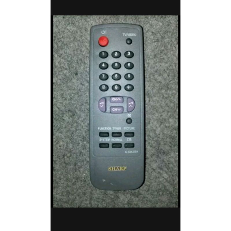 REMOTE REMOT TV TABUNG SLIM FLAT SHARP KW