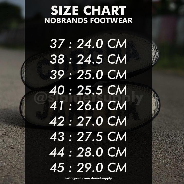 NOBRANDS FOOTWEAR SELOP AKU MASIH POLOS BW OPEN BO BLACK WHITE NO BRANDS NOBRAND SLIPON POLOS 2H7