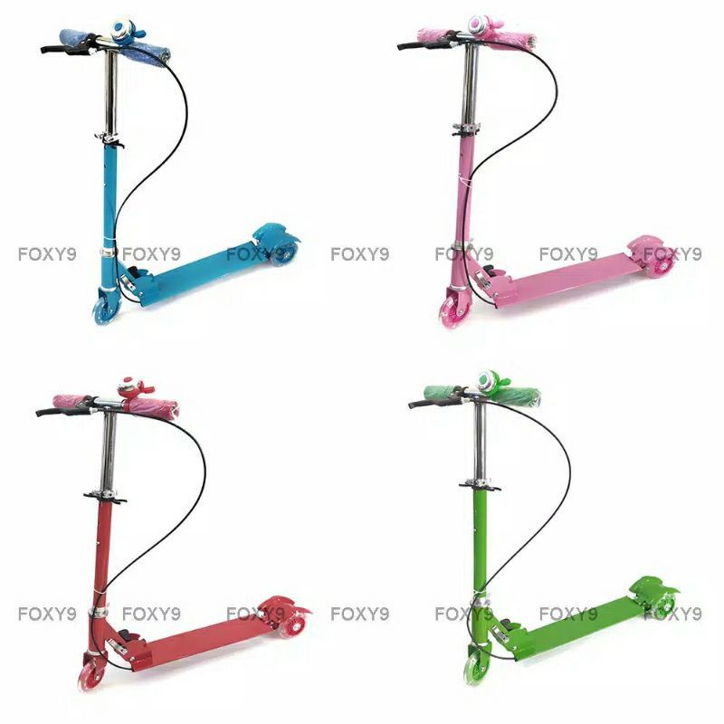 SCOOTER OTOPED KARAKTER ADA REM DAN BEL