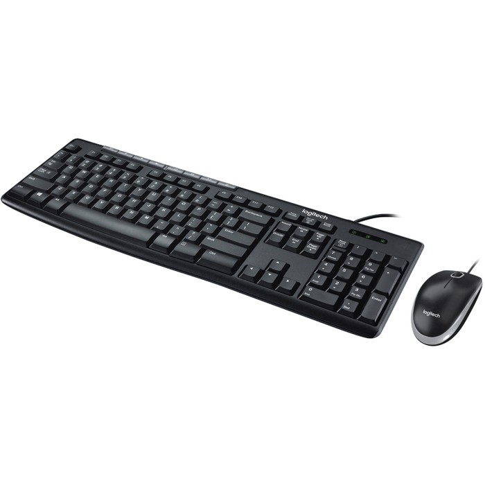 LOGITECH MK-200 Keyboard Mouse USB MK200 - Garansi Resmi