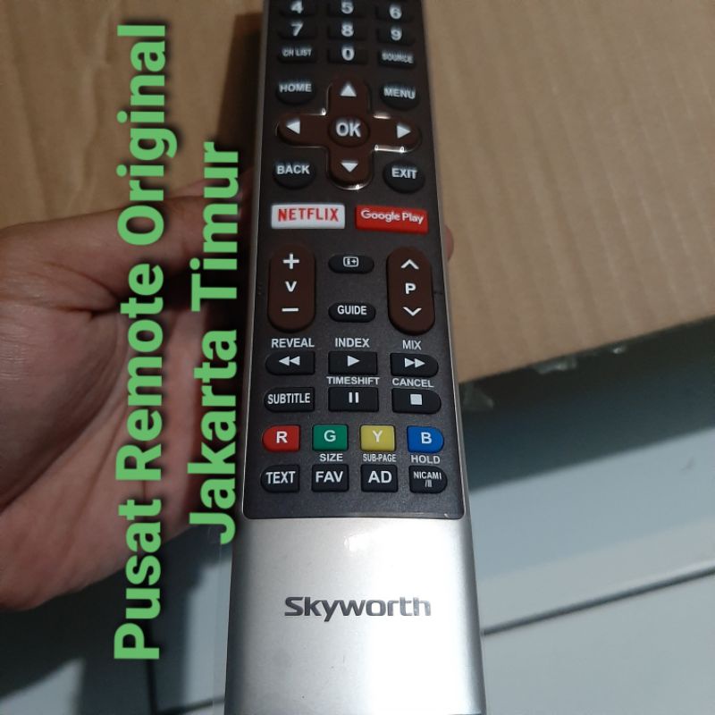 REMOTE REMOT SMART TV COOCAA YOUTUBE ORIGINAL ASLI