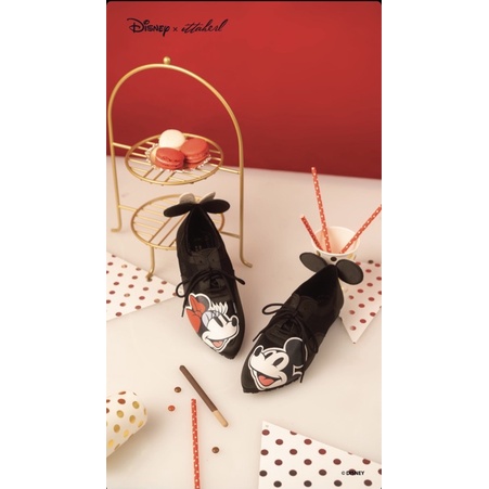 Ittaherl Disney Mickey Minnie Smooch Sneaker Ink size 38