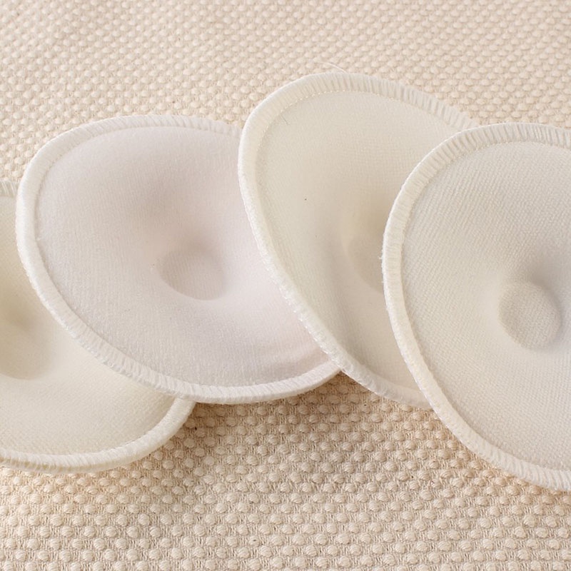 Mary 4pcs Pad / Bantalan Penyerap Asi Anti Bocor Bahan Breathable Untuk Ibu Menyusui