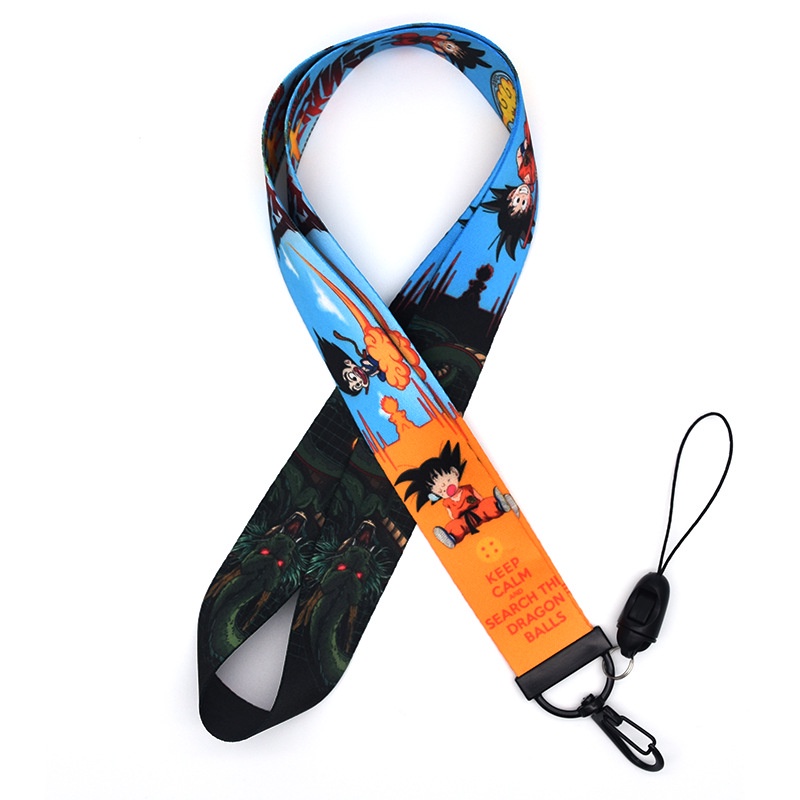 Tali lanyard Panjang Motif Dragon Ball Untuk Handphone