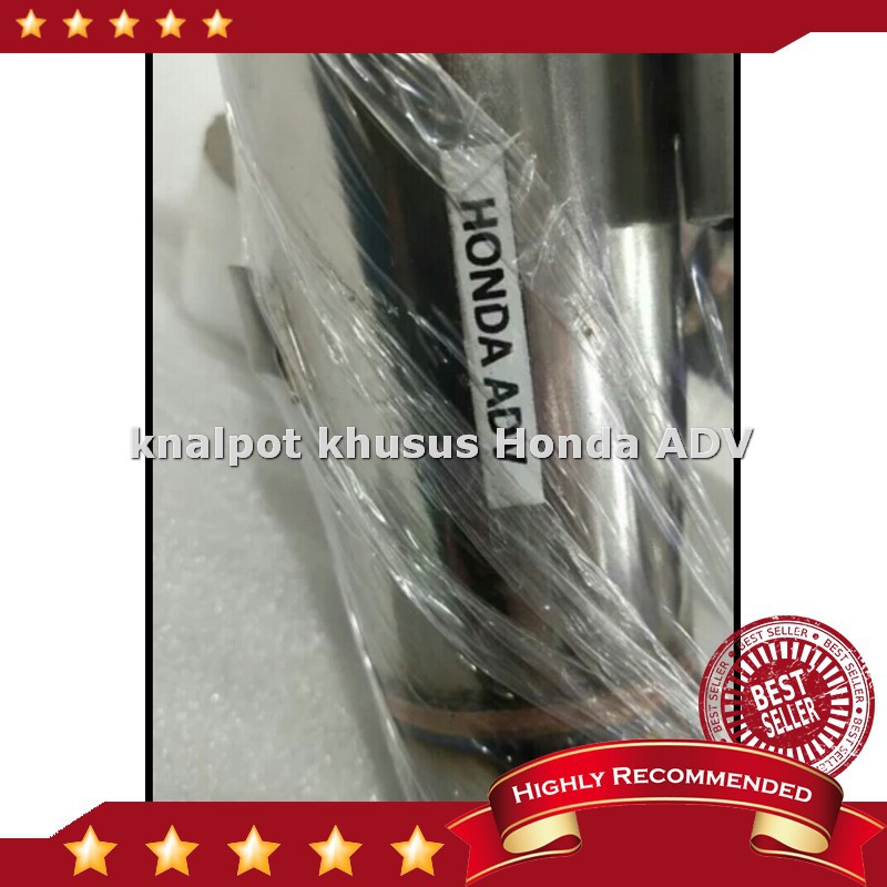 Harga KNALPOT RACING NEW HONDA ADV FULL SET AKRAPOVIC CARBON DAN STAINLES