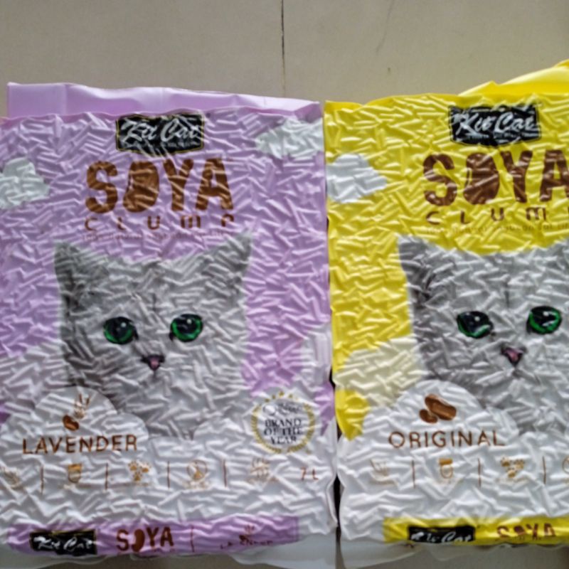 Pasir Kucing Soya kit cat Clump 7 liter