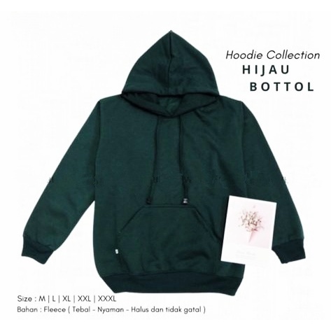 HOODIE UNISEX HIJAU