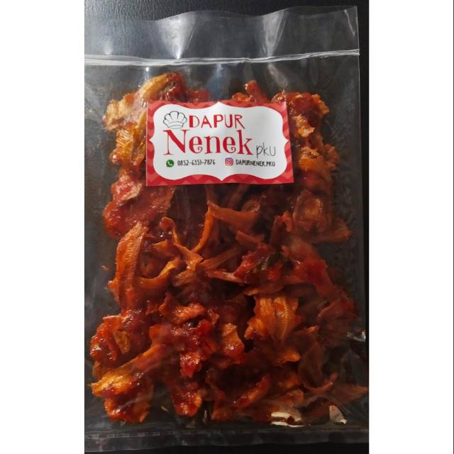 

Keripik Ikan Asin Balado by Dapurnenek.pku