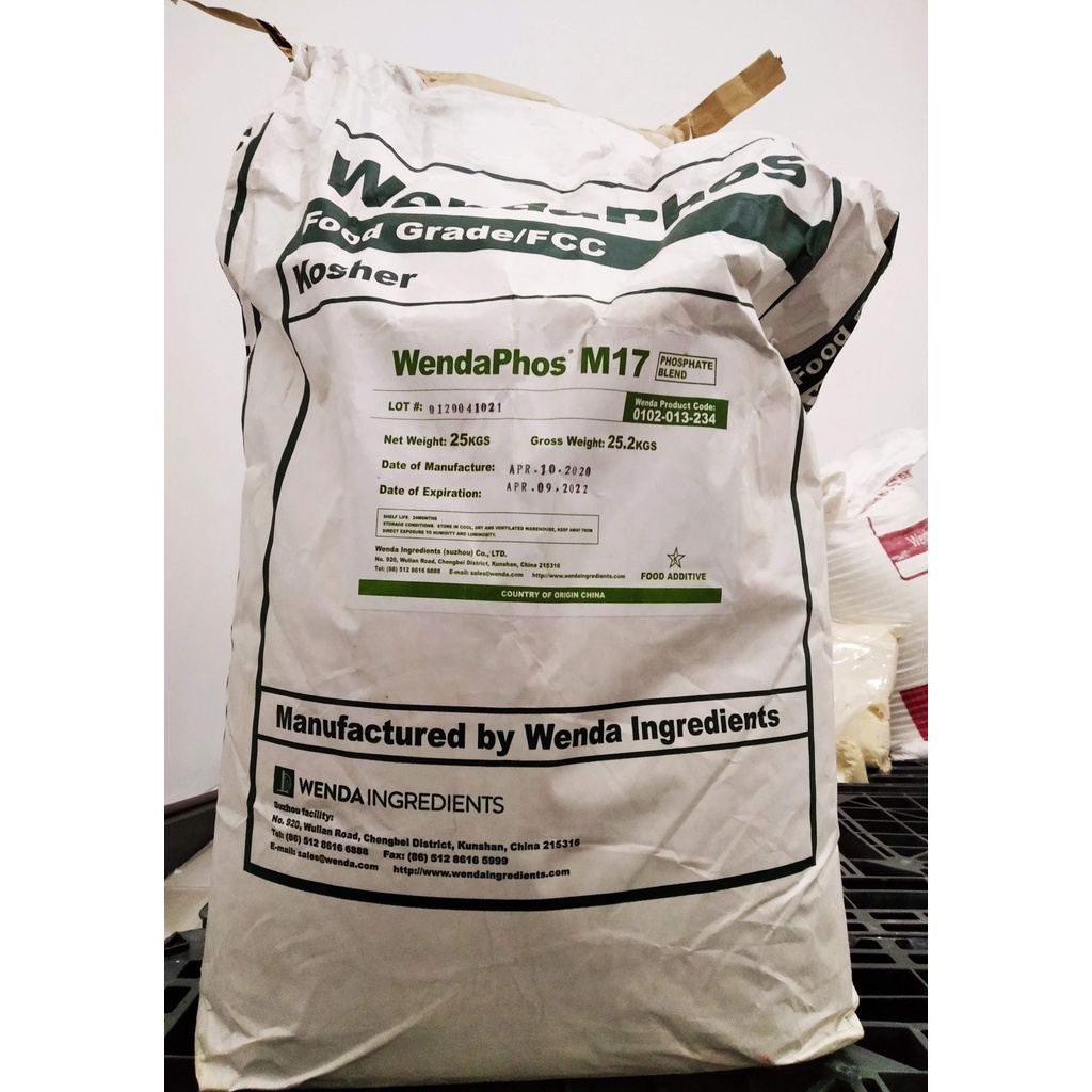 Wendaphos M17 (Zack 25kg) || Blend phosphate, lebih optimal dari STPP dan carfosel || Pengenyal bakso || Sejenis Phosmix atau Fibrisol