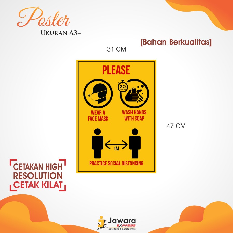 

CETAK CUSTOM POSTER A3 TERMURAH MERIAH, CEPAT, DAN BERKUALITAS