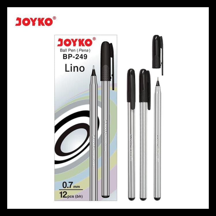 

BOOM SALE BALL PEN / PULPEN / PENA JOYKO BP-249 / 12 PCS / LINO / 0.7 MM BARANG TERUPDATE