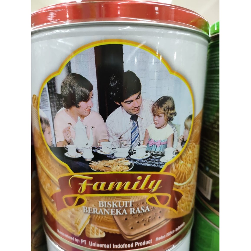 

UNIBIS FAMILY Biskuit All Mix Kaleng Bulat 650GR