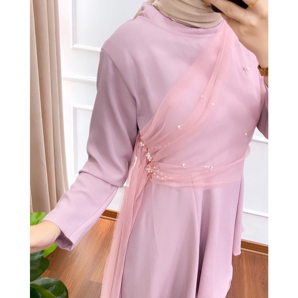 GAMILA DRESS / DRESS PAYET / SERAGAMAN / DRESS KONDANGAN / DRESS RAYA