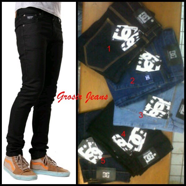 Celana Jeans Pria Skiny DC Celana Jeans X8F9