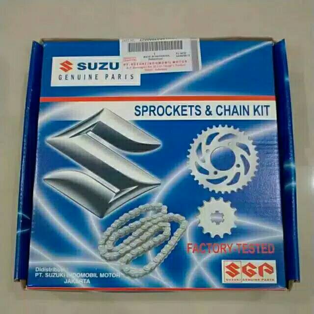 Gear set Satria Fu New 150 gear set fu new gear set Satria facelift gear set Fu new 2014 ke atas